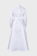 Solid Shirt Dress Lavish Daily