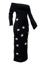 Off Shoulder Knit Maxi Dress Lavish Daily