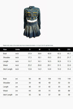 Vintage Denim Jacket Set Lavish Daily