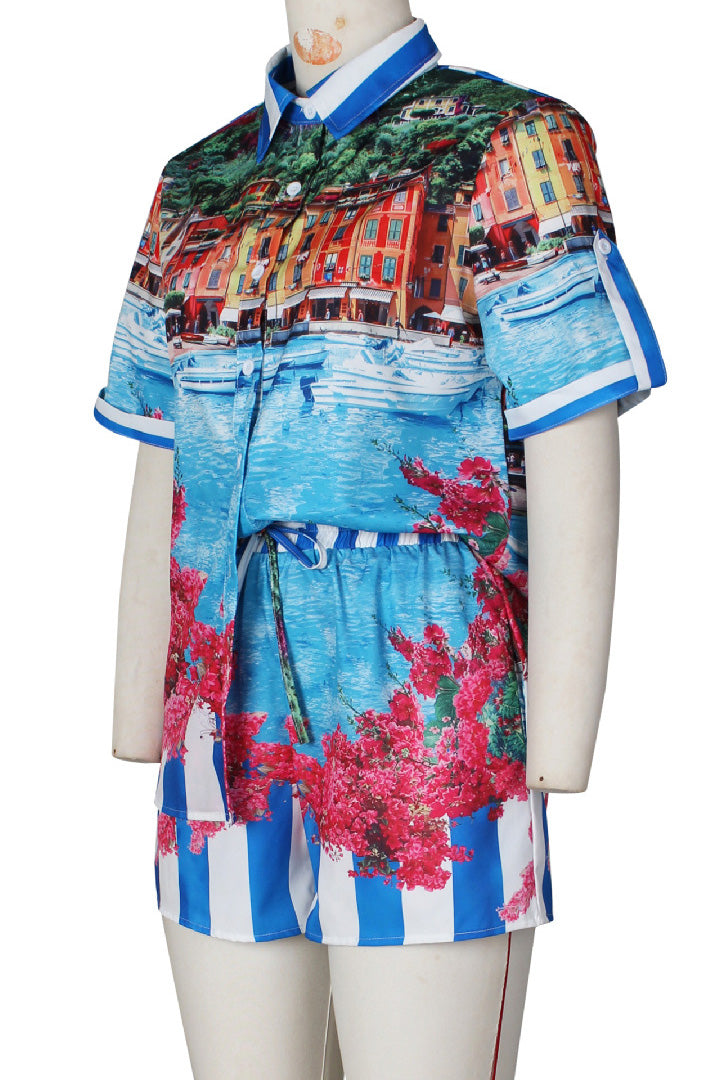 Floral Glow Short Set Lavish Daily