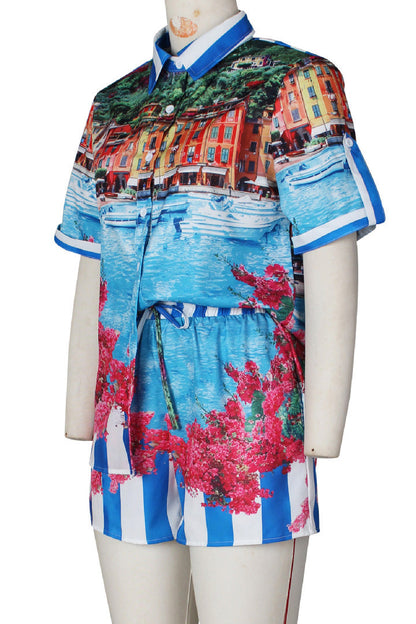 Floral Glow Short Set Lavish Daily