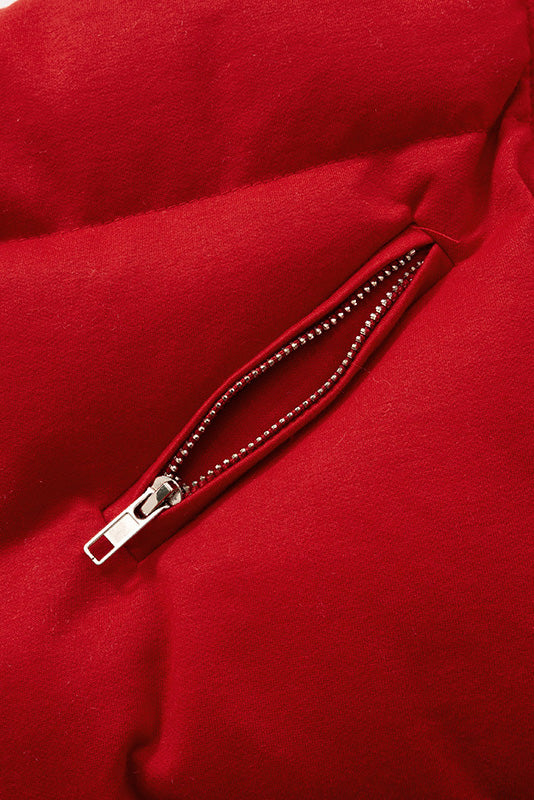 Cropped Puffer Jacket Lavish Daily