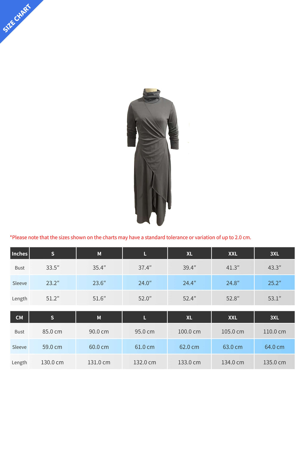 Bohemian Turtleneck Maxi Dress LavishDaily