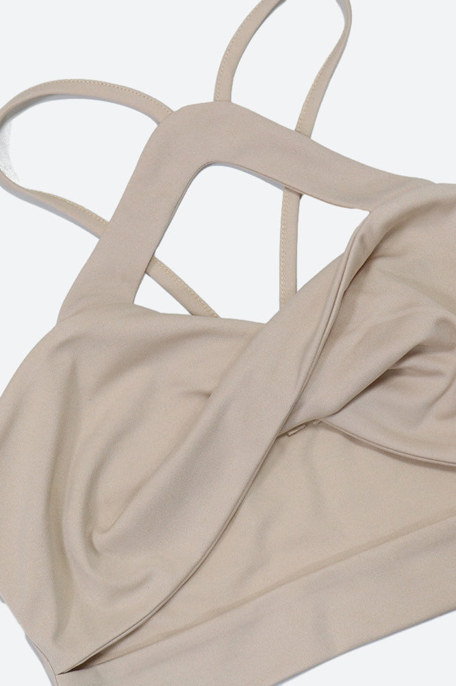 Twist Bralette & Cutout Pants Sets Lavish Daily