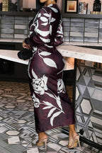 Fall Glam Dress Lavish Daily