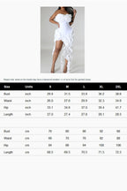 Asymmetrical Fringe Strapless Dresses Lavish Daily