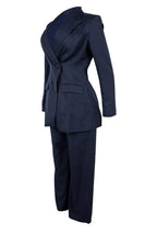 Blazer Lapel Collar & Pants Set Lavish Daily