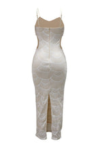 Pearl Sequin Maxi Dress Lavish Daily