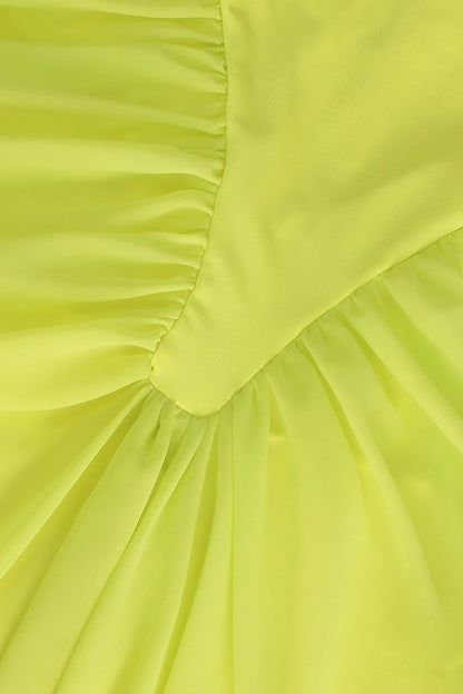 Draped V-Waist Chiffon Maxi Dress Lavish Daily