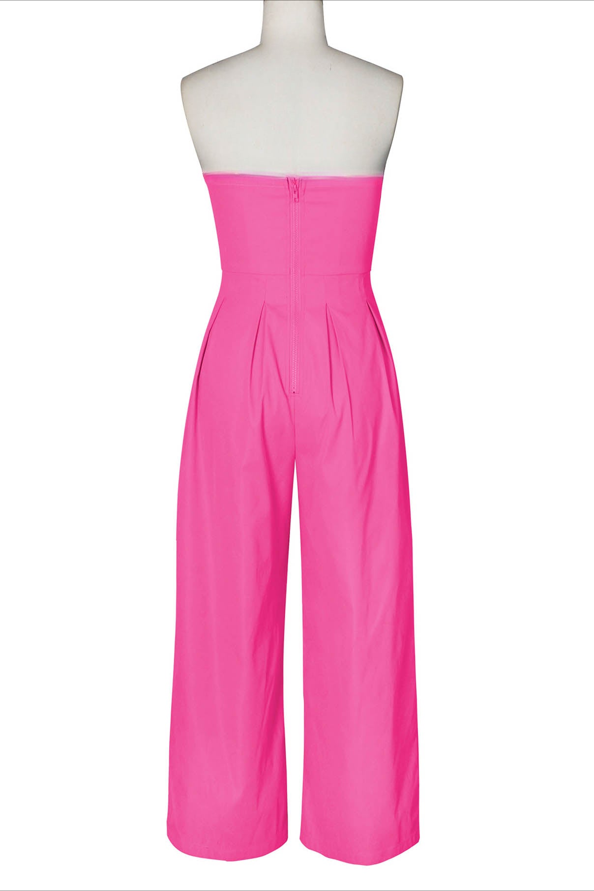 Strapless Wide-Leg Jumpsuit Lavish Daily