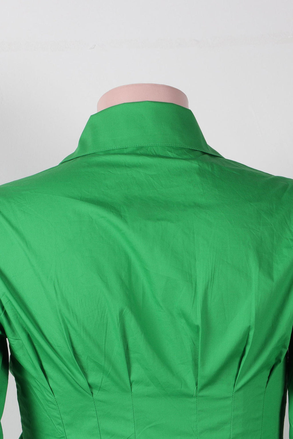 Collar Button Long Sleeve Blouse Lavish Daily