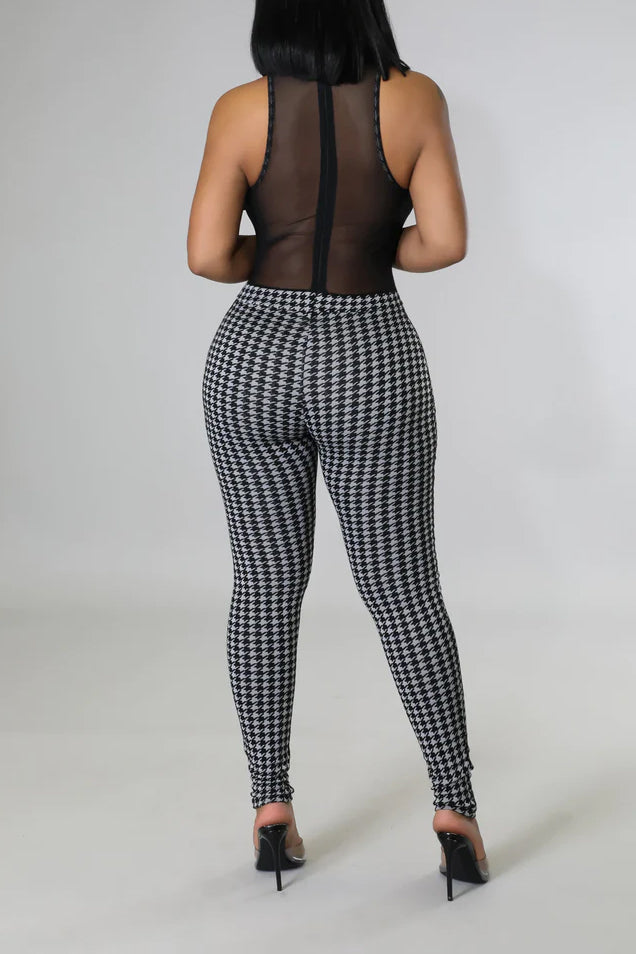 Sheer Jumpsuit Lavish Daily