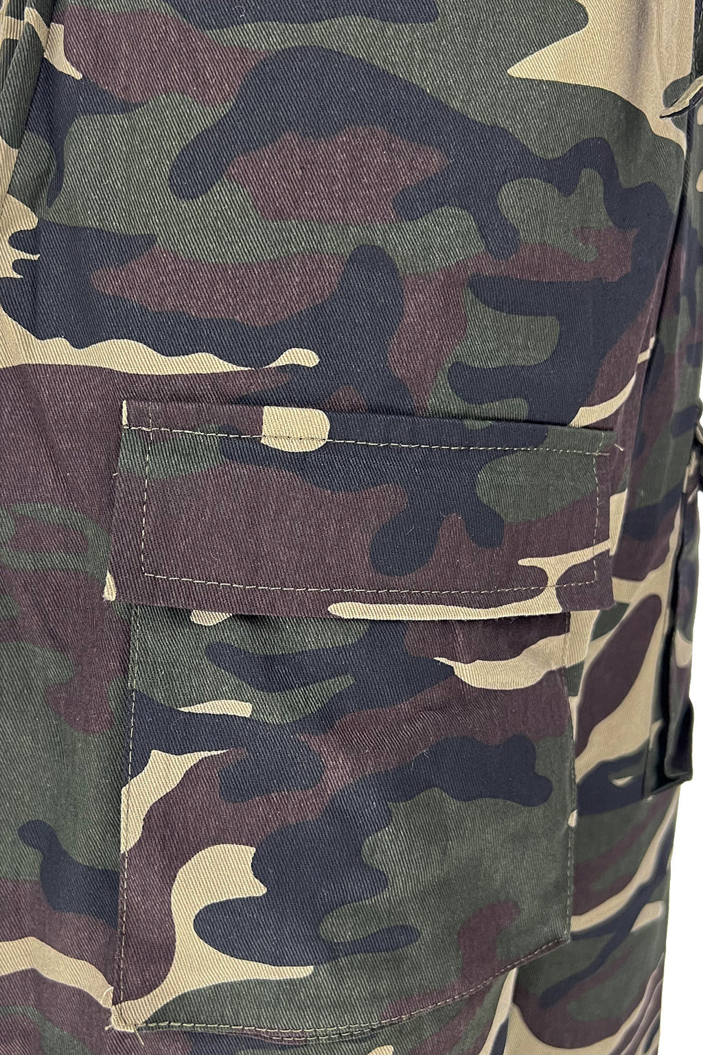 Camo Cargo Jumpsuit Lavish Daily