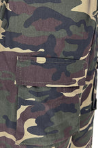 Camo Cargo Jumpsuit Lavish Daily