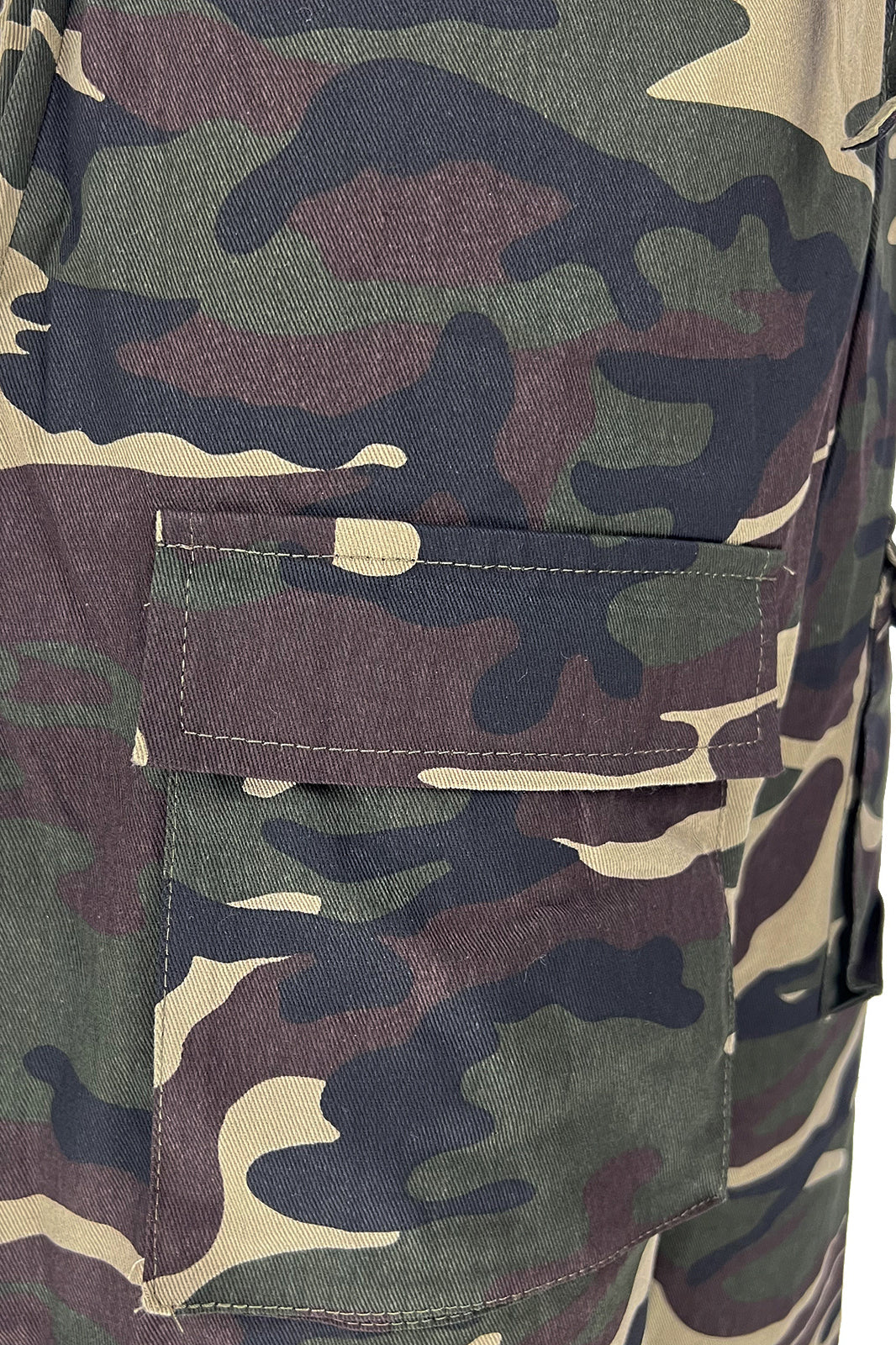 Camo Cargo Jumpsuit Lavish Daily