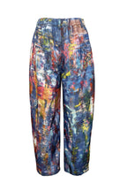 3D Print Denim Leather Wide-Leg Dopamine Pants Lavish Daily