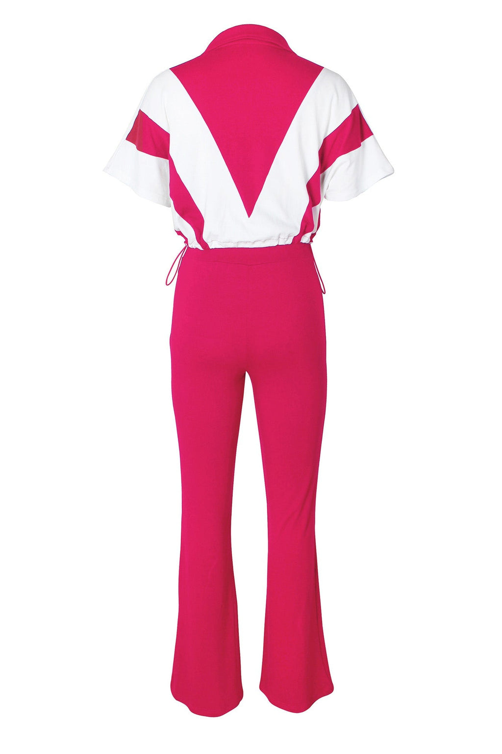 Elastic Waist Colorblock Sport 2-Piece Set Lavish Daily