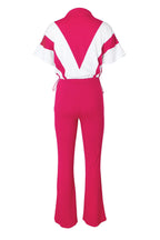Elastic Waist Colorblock Sport 2-Piece Set Lavish Daily