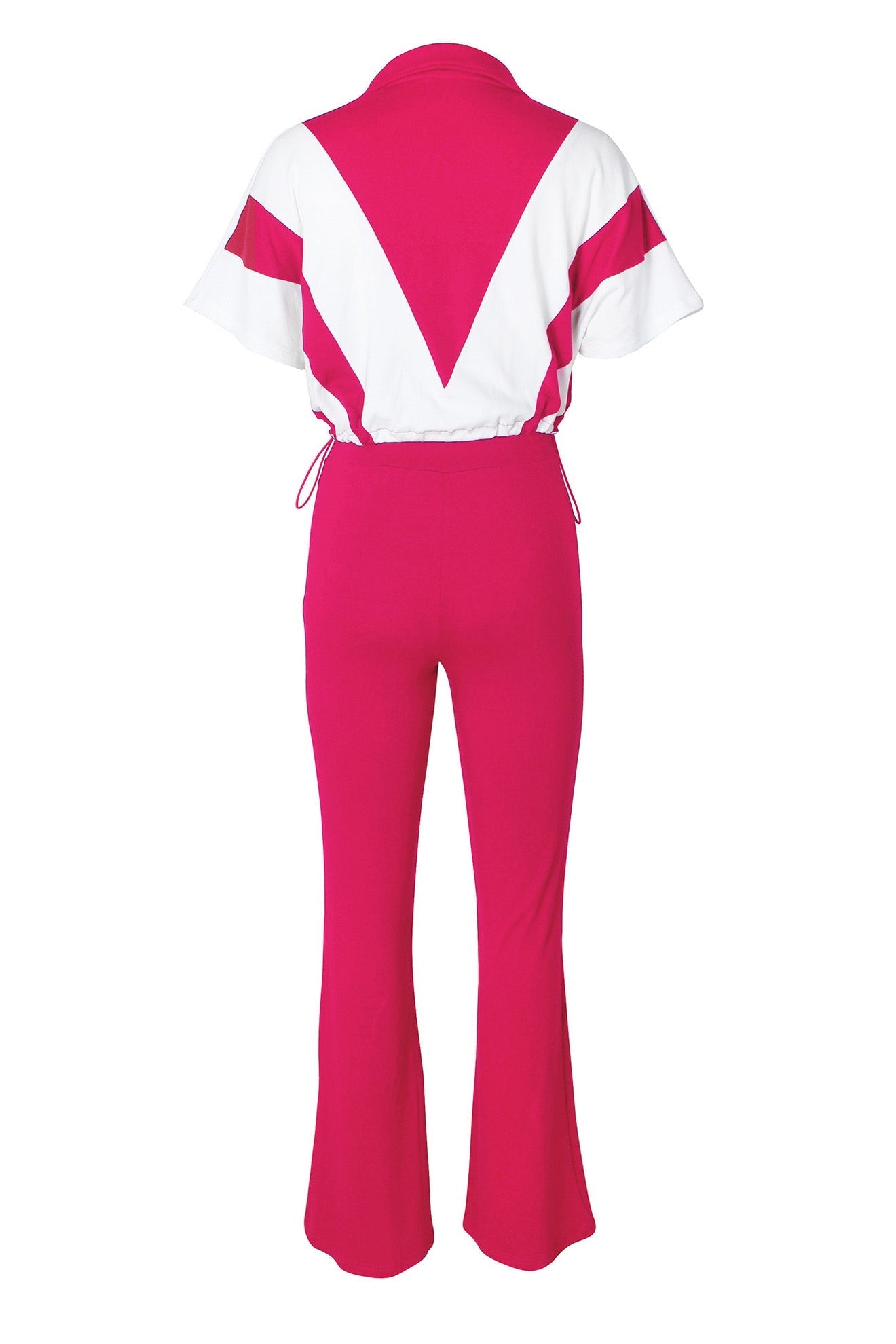 Elastic Waist Colorblock Sport 2-Piece Set Lavish Daily