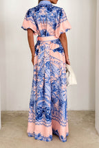 Tiered Ruffle Maxi Dress Lavish Daily