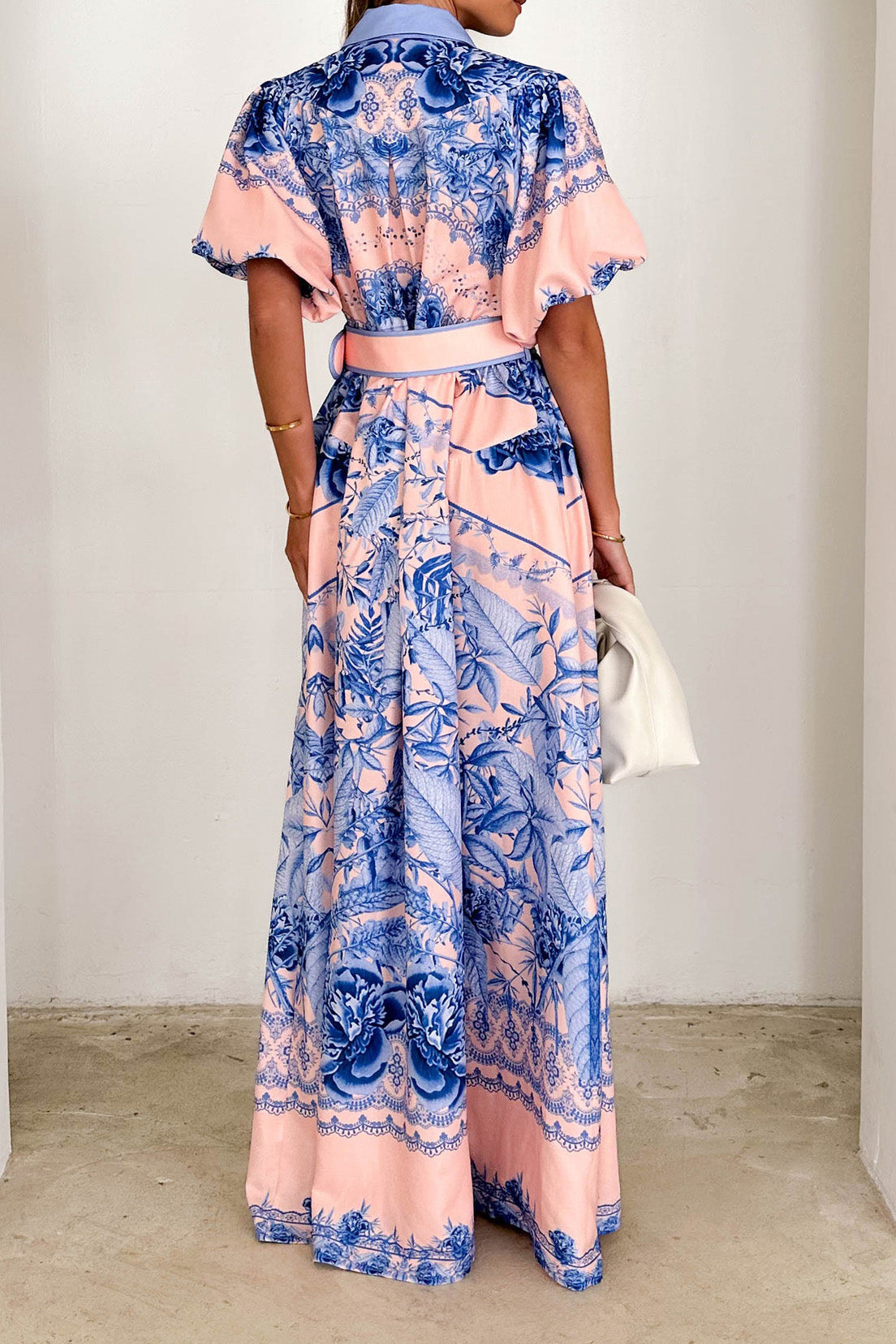 Tiered Ruffle Maxi Dress Lavish Daily