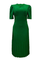 High Waist Pleated Dress Lavish Daily