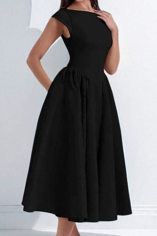 Elegant Sleeveless Backless Slim Fit Dress Lavish Daily