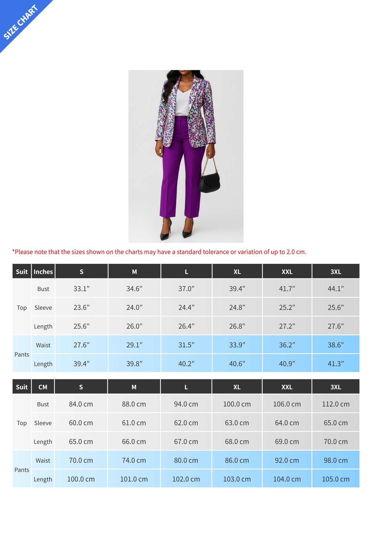 Women’s Slim Fit Blazer & Pants Set Lavish Daily