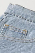 Washed Denim Rhinestone Cutout Jeans Lavish Daily