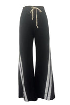 Striped Sweatpants Drawstring Straight Leg Pants Lavish Daily