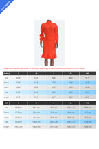 Ruffled Knitted Turtleneck Dresses Lavish Daily