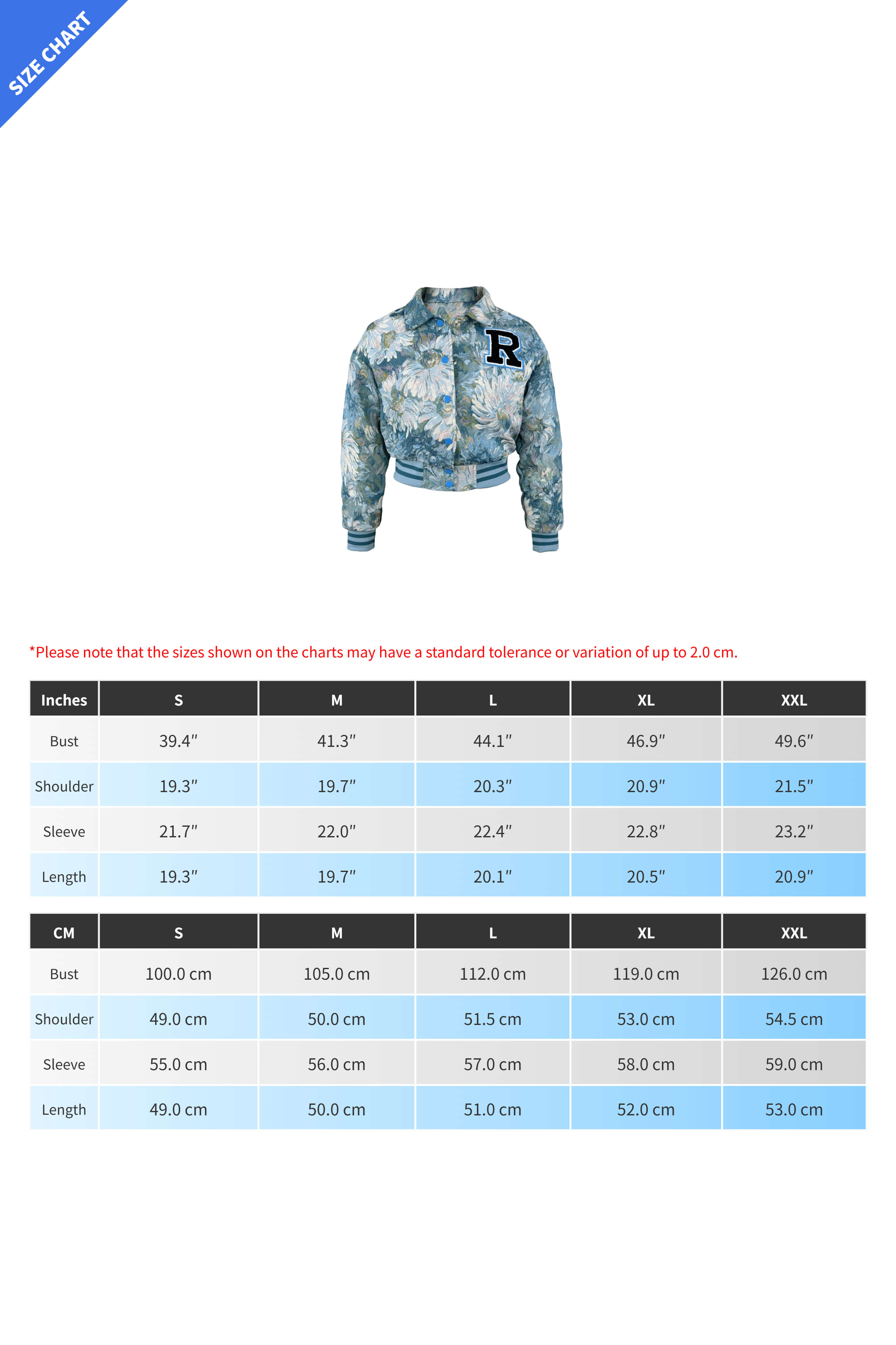 Cropped Tapestry Varsity Jacket Lavish Daily