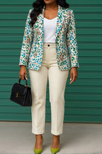 Women’s Slim Fit Blazer & Pants Set Lavish Daily