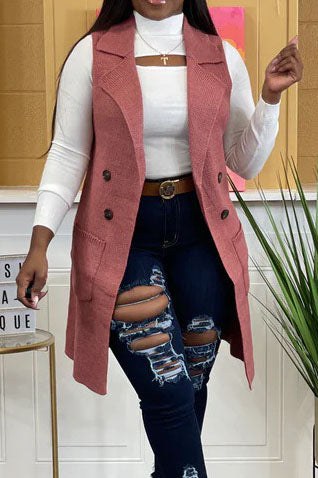 Classy Girl Cardigan Vest Lavish Daily