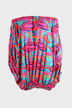 Off The Shoulder- Bubble Mini Dress Lavish Daily