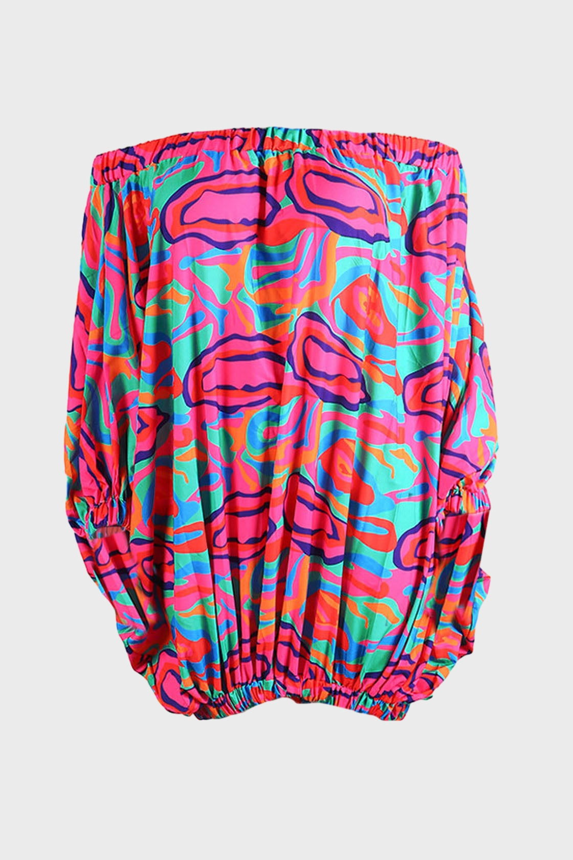 Off The Shoulder- Bubble Mini Dress Lavish Daily