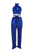 Tie-wrap Halter Backless Pant Sets Lavish Daily