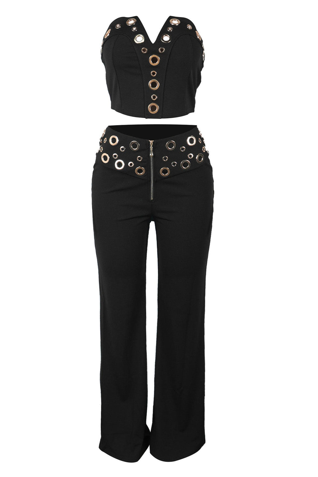 Hollow Out Patchwork 2 Piece Sets Lavish Daily