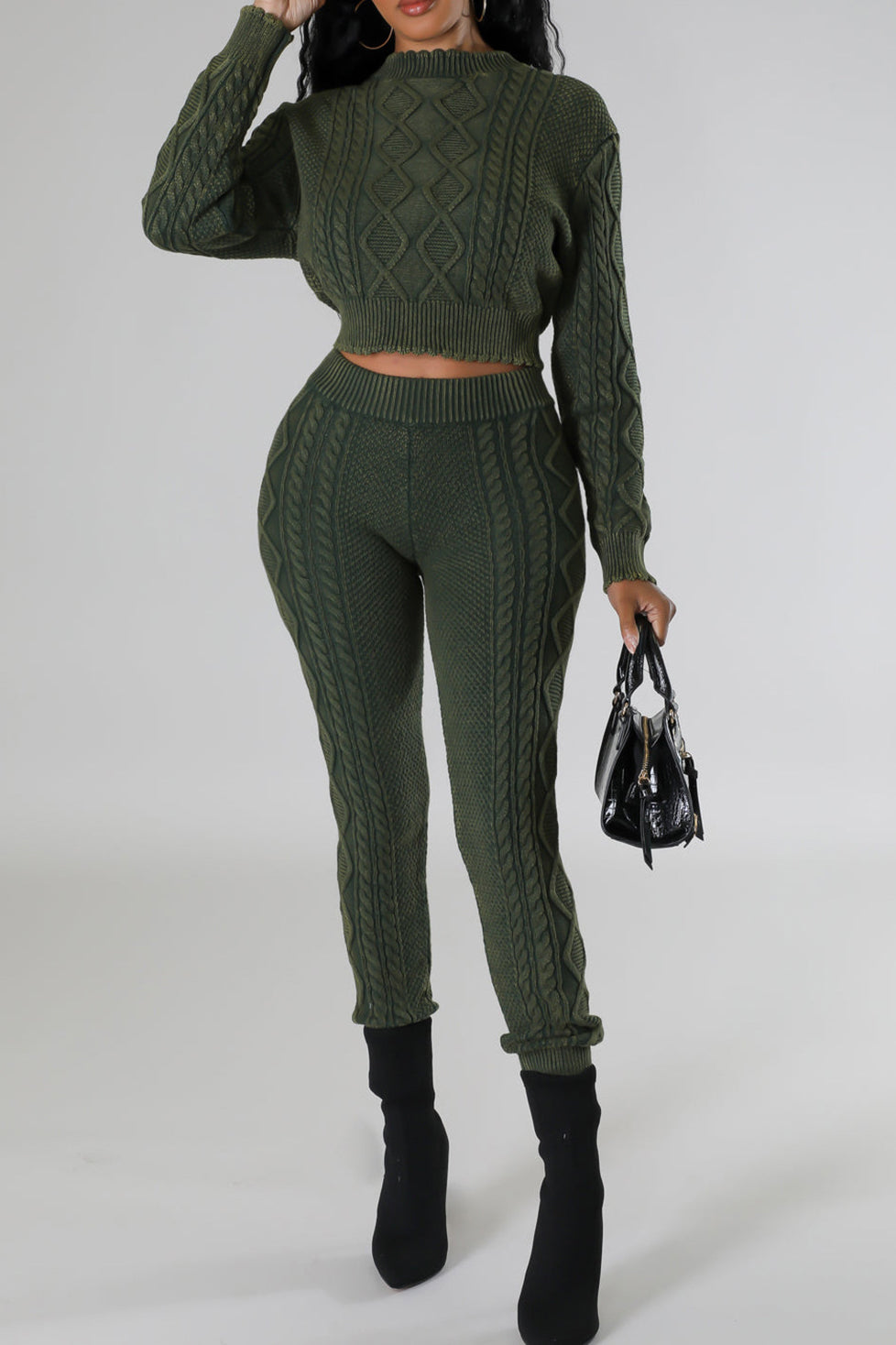 Mineral Washed Jogger Set Lavish Daily