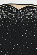 Asymmetric Frill Hem Bandeau Midi Dress Lavish Daily