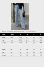 High Waist Elastic Jeans Lavish Daily
