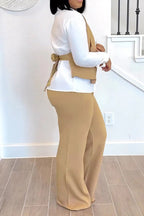 Vest Combo Shirt & Pants Set Lavish Daily