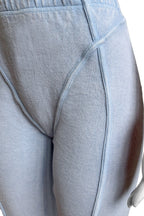 Ribbed Crop Top & High-Waisted Leggings Set Lavish Daily