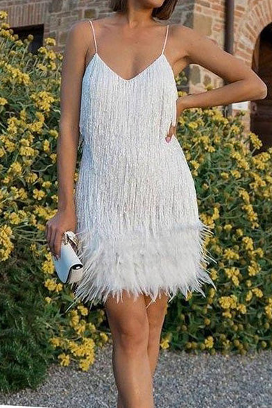 Glamorous Sequin Cocktail Dress Lavish Daily