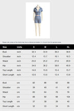 Ribbed V-Neck Short Sets Lavish Daily