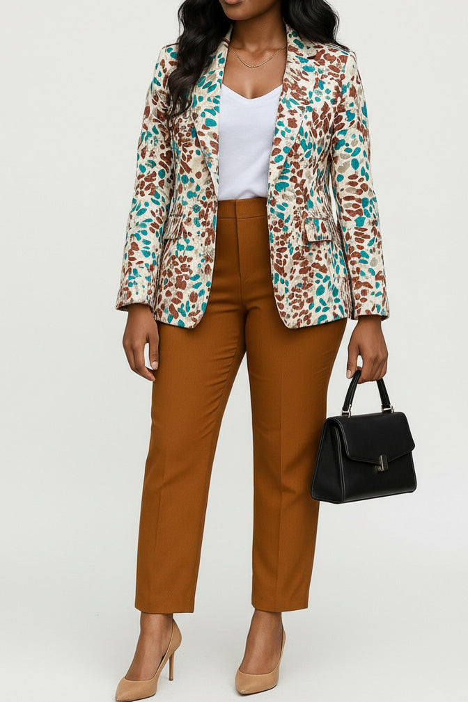 Women’s Slim Fit Blazer & Pants Set Lavish Daily