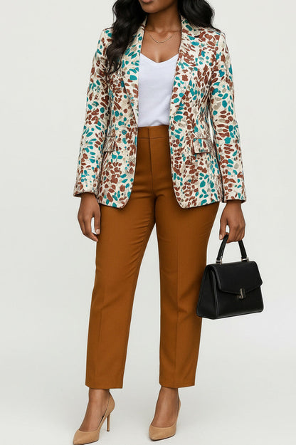 Women’s Slim Fit Blazer & Pants Set Lavish Daily