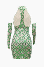 Mesh Mini Dress Lavish Daily