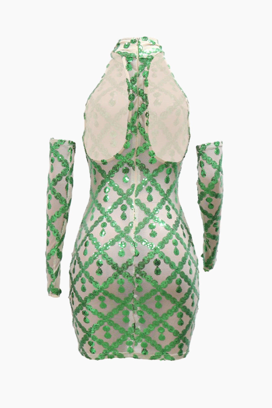 Mesh Mini Dress Lavish Daily