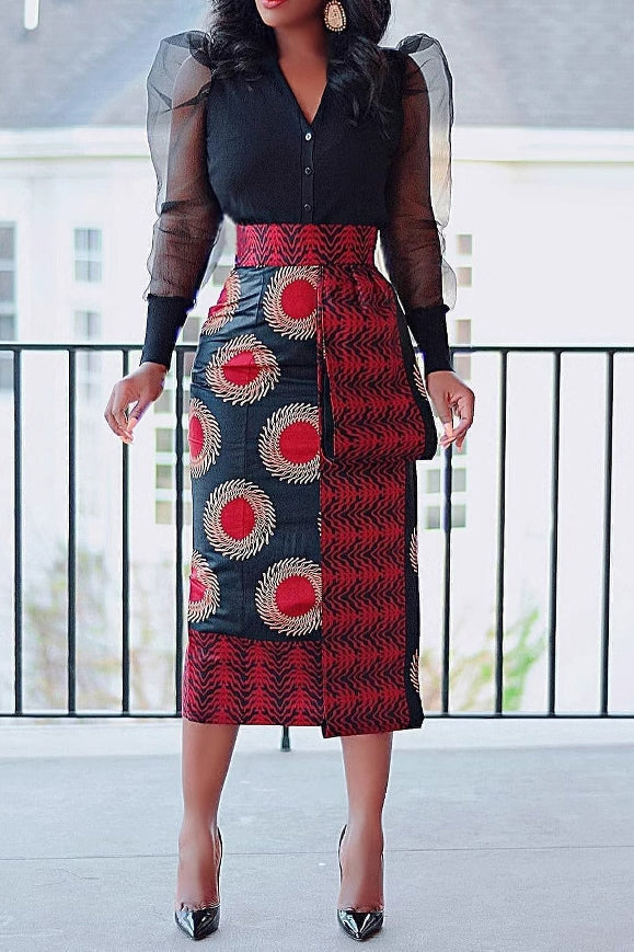Classy Bow Tie Skirt Lavish Daily